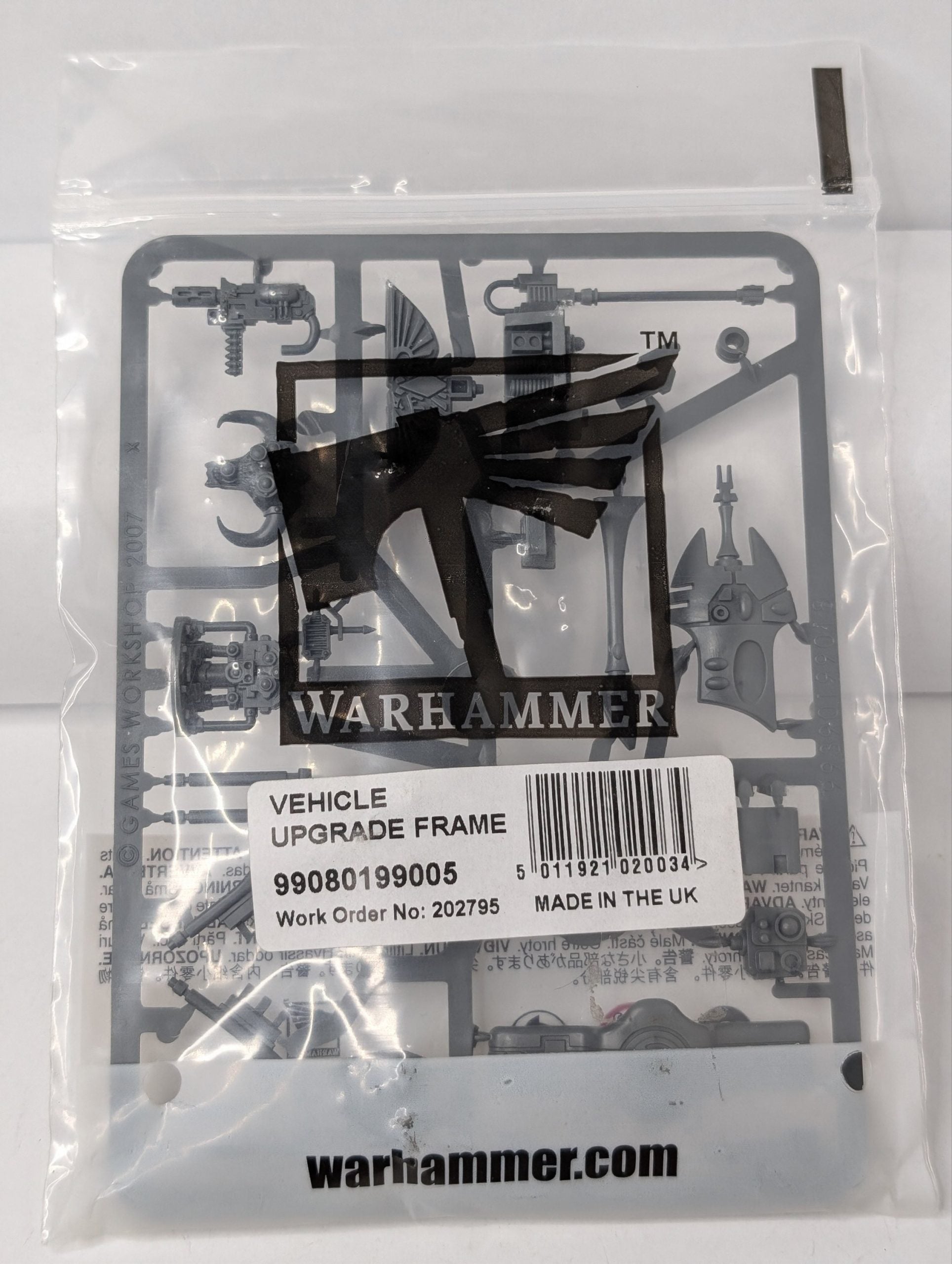 Vehicle Command Upgrade Sprue