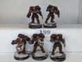 Blood Angel Vanguard Veteran Squad With Jump Packs