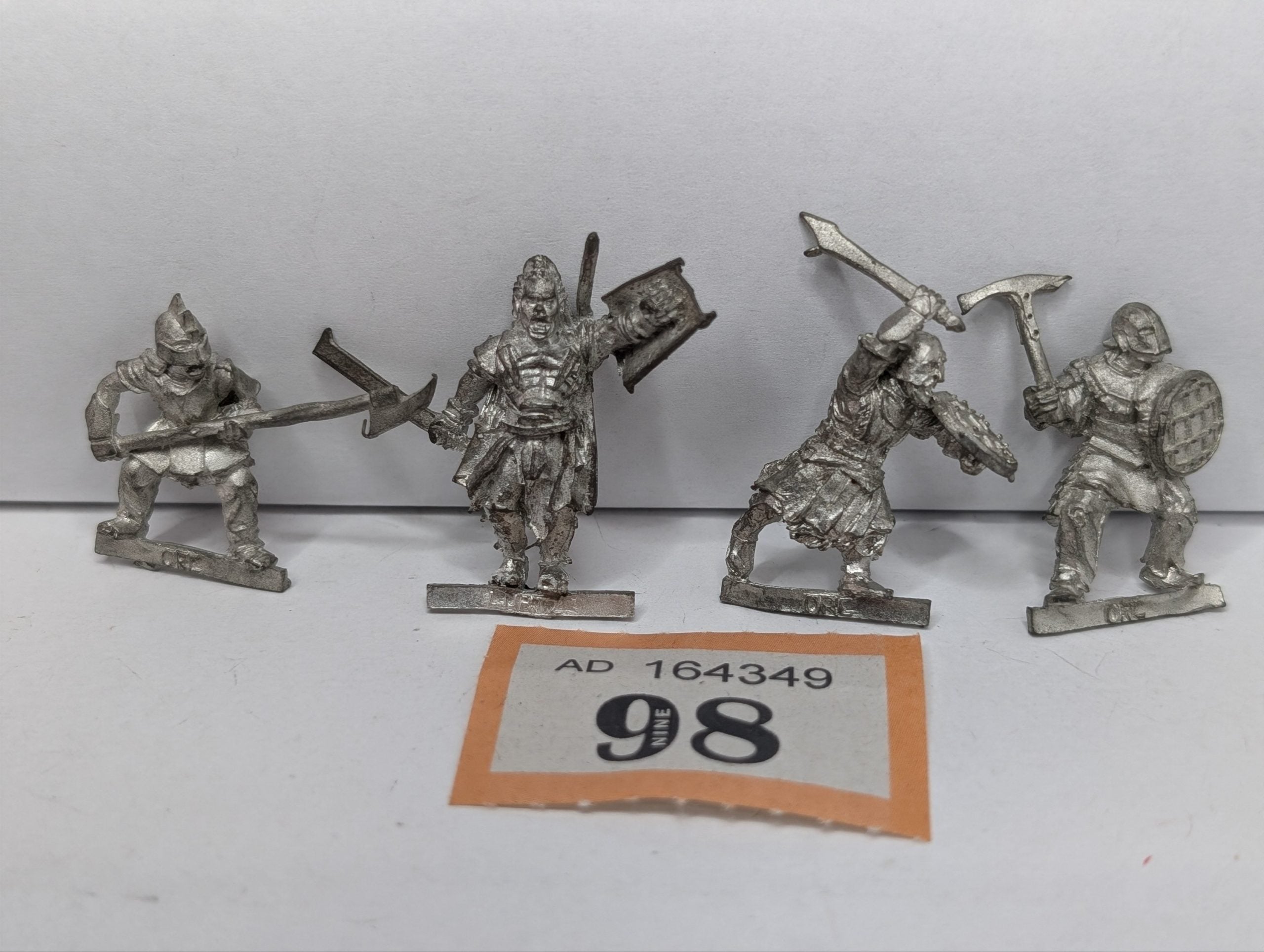 Lurtz and 3 Orcs, metal