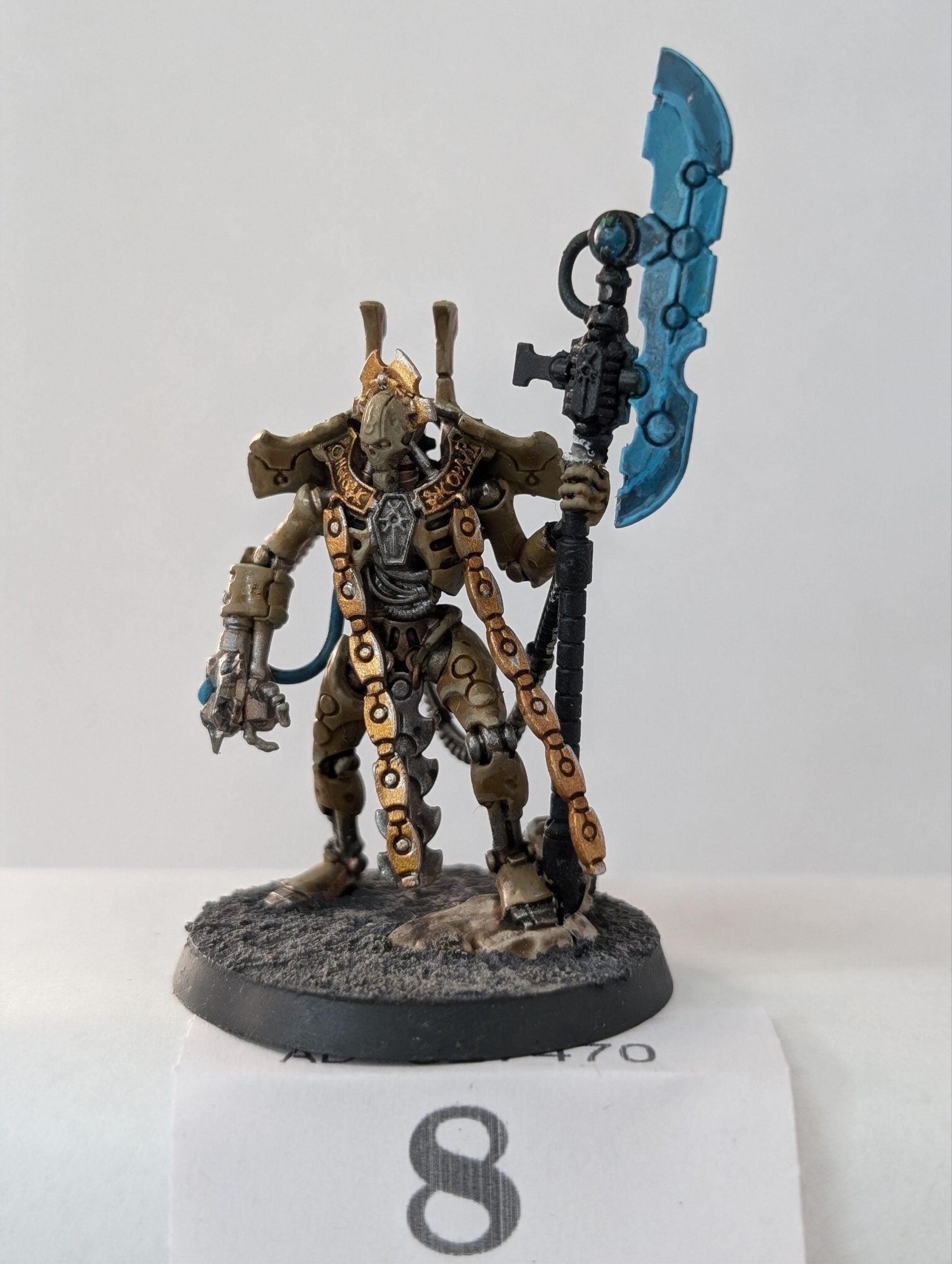 Necron Overlord with Tachyon Arrow