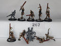 Repentia Squad (Well Painted and based) with Repentia Superior (Unpainted, needs repair) some bases missing.