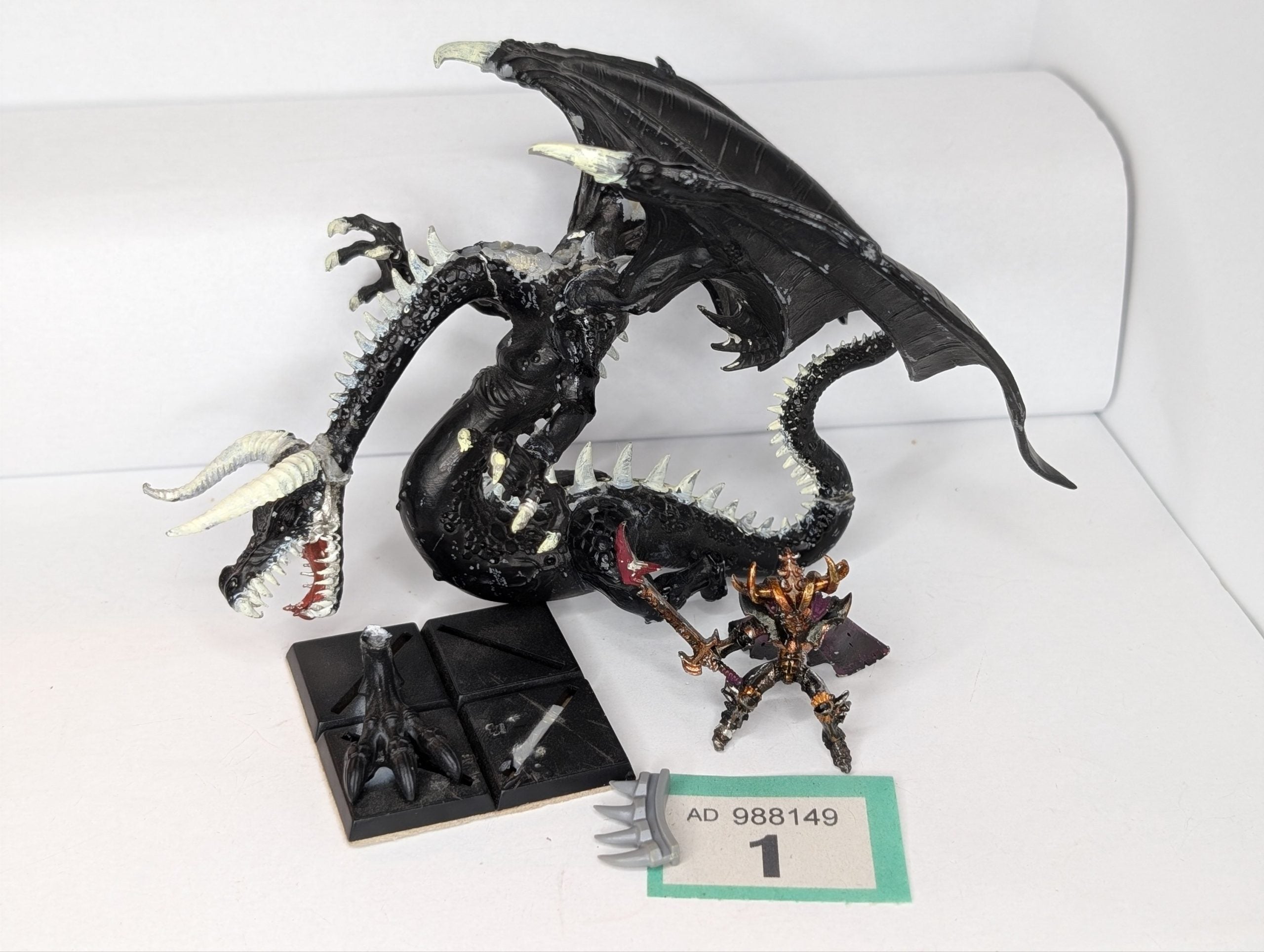 Malekith on Dragon, parts missing
