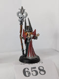 Morathi Sorceress on Foot Metal