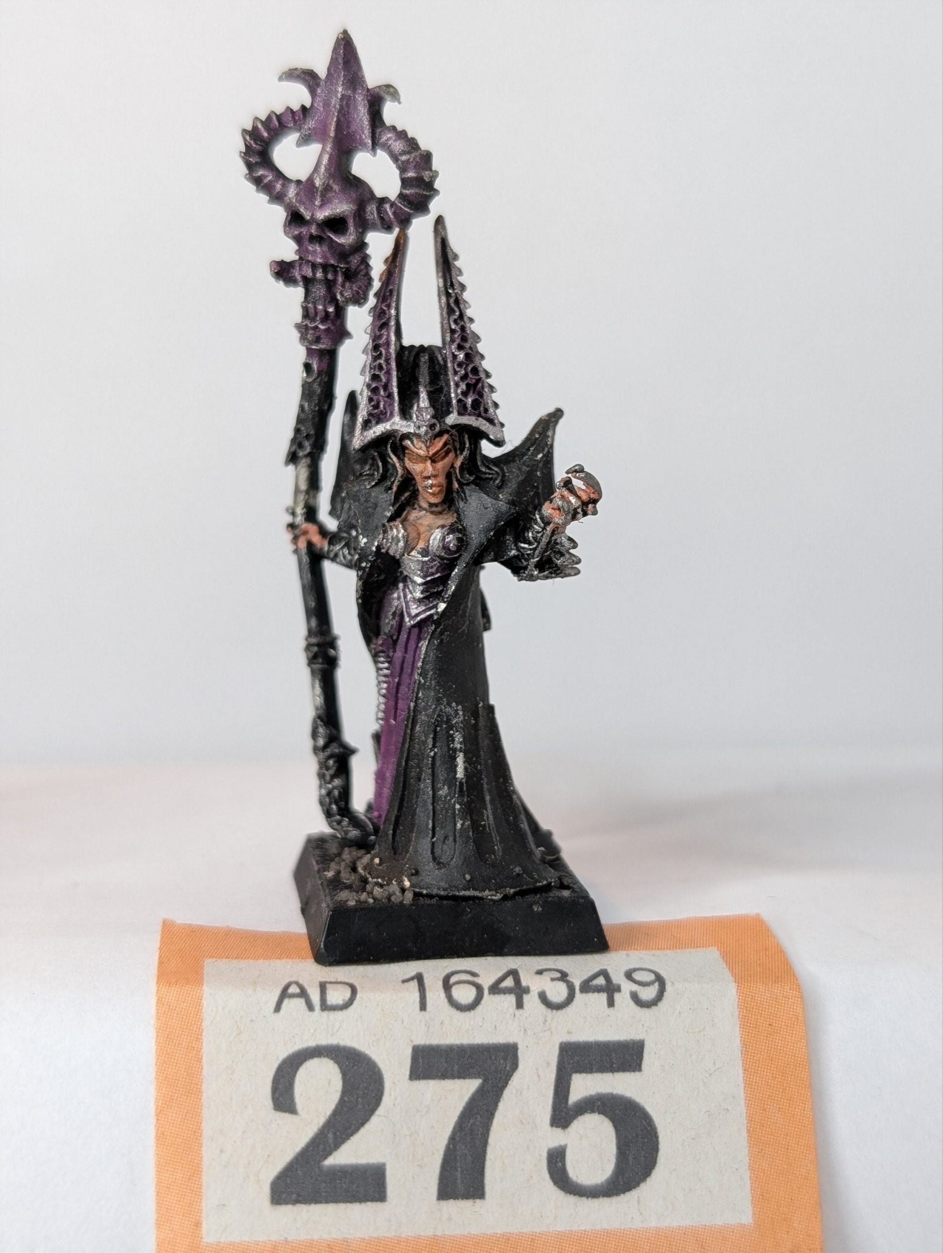 Morathi Sorceress on Foot Metal