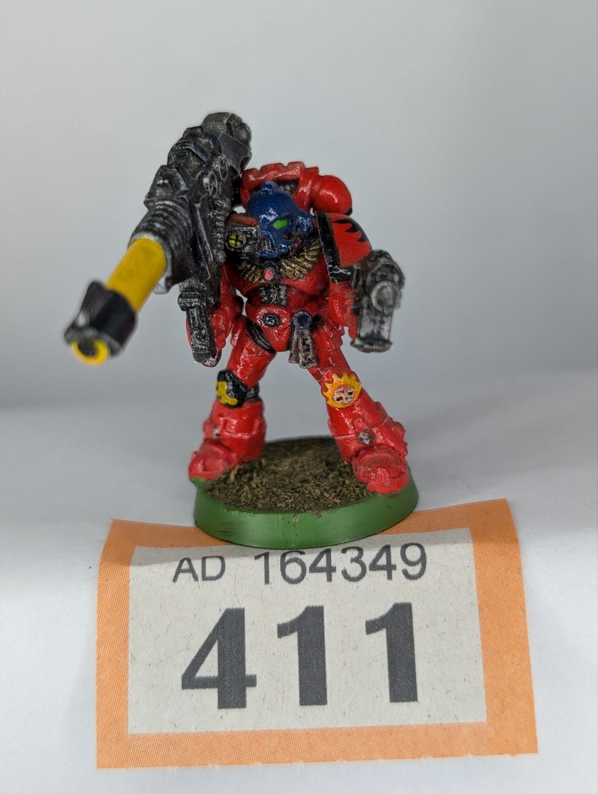 Space Marine Devastator with metal Lascannon 2nd edition