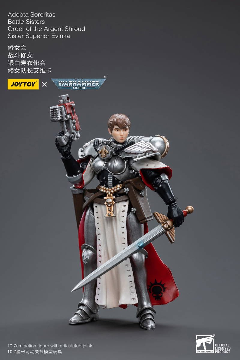 Sister Superior Evinka, Battle Sisters Order of the Argent Shroud (new)