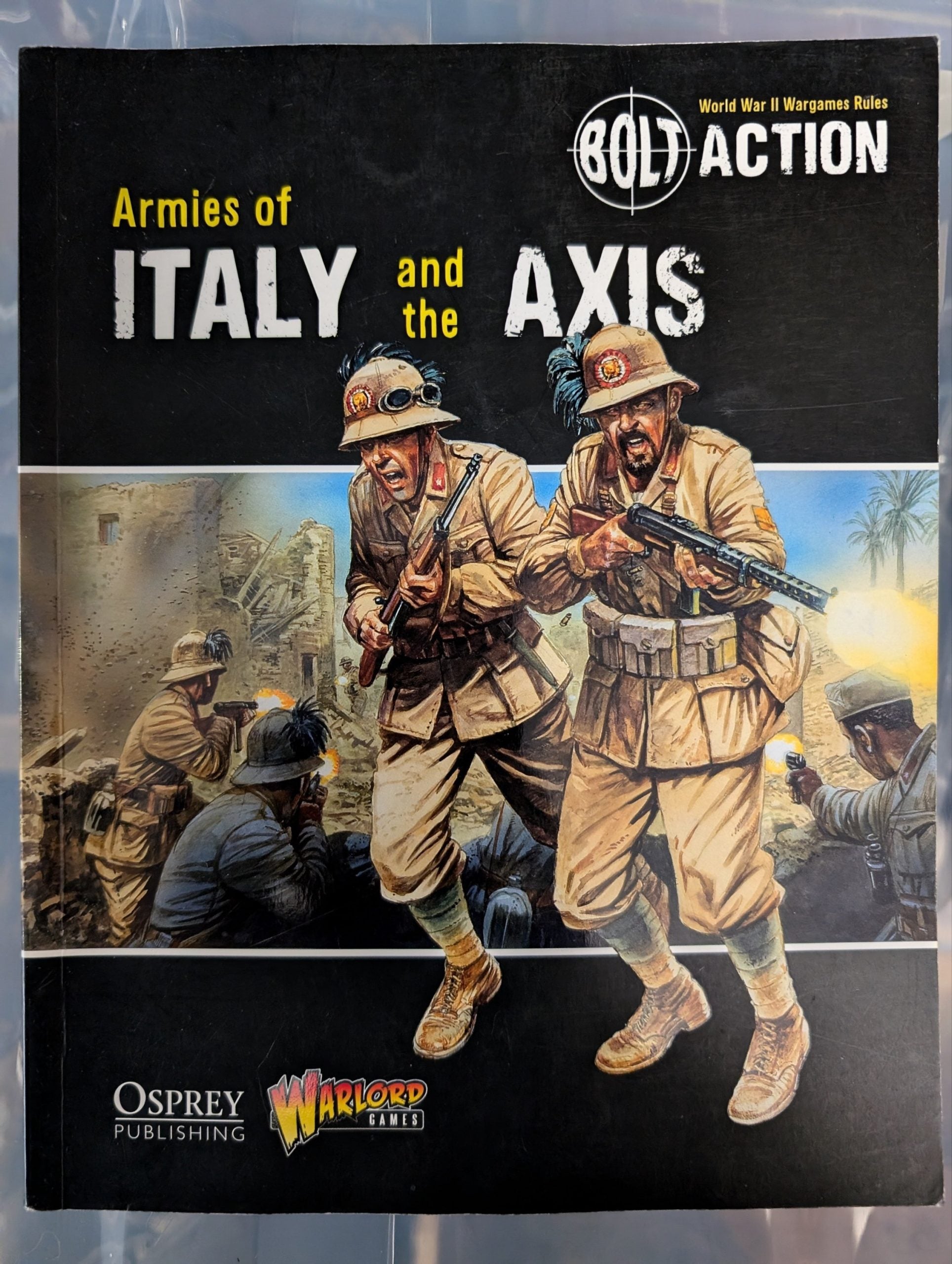 Armies of Italy and the Axis Rulebook (used)