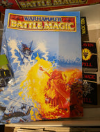 4th Edition, Warhammer Battle Magic Set, Almost complete, Missing 6 cards and some templates, see description