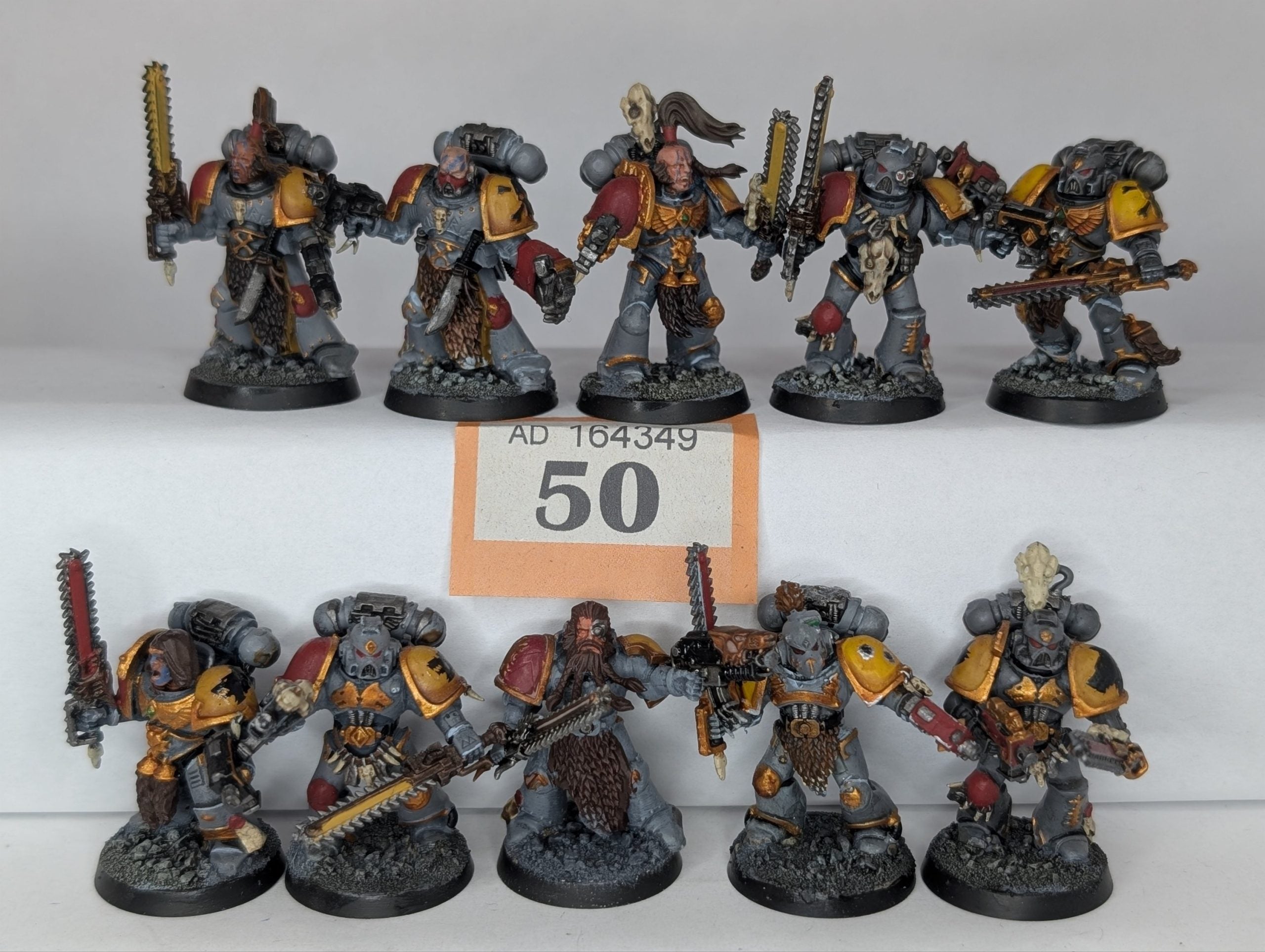 10 Space Wolf Assault Marines