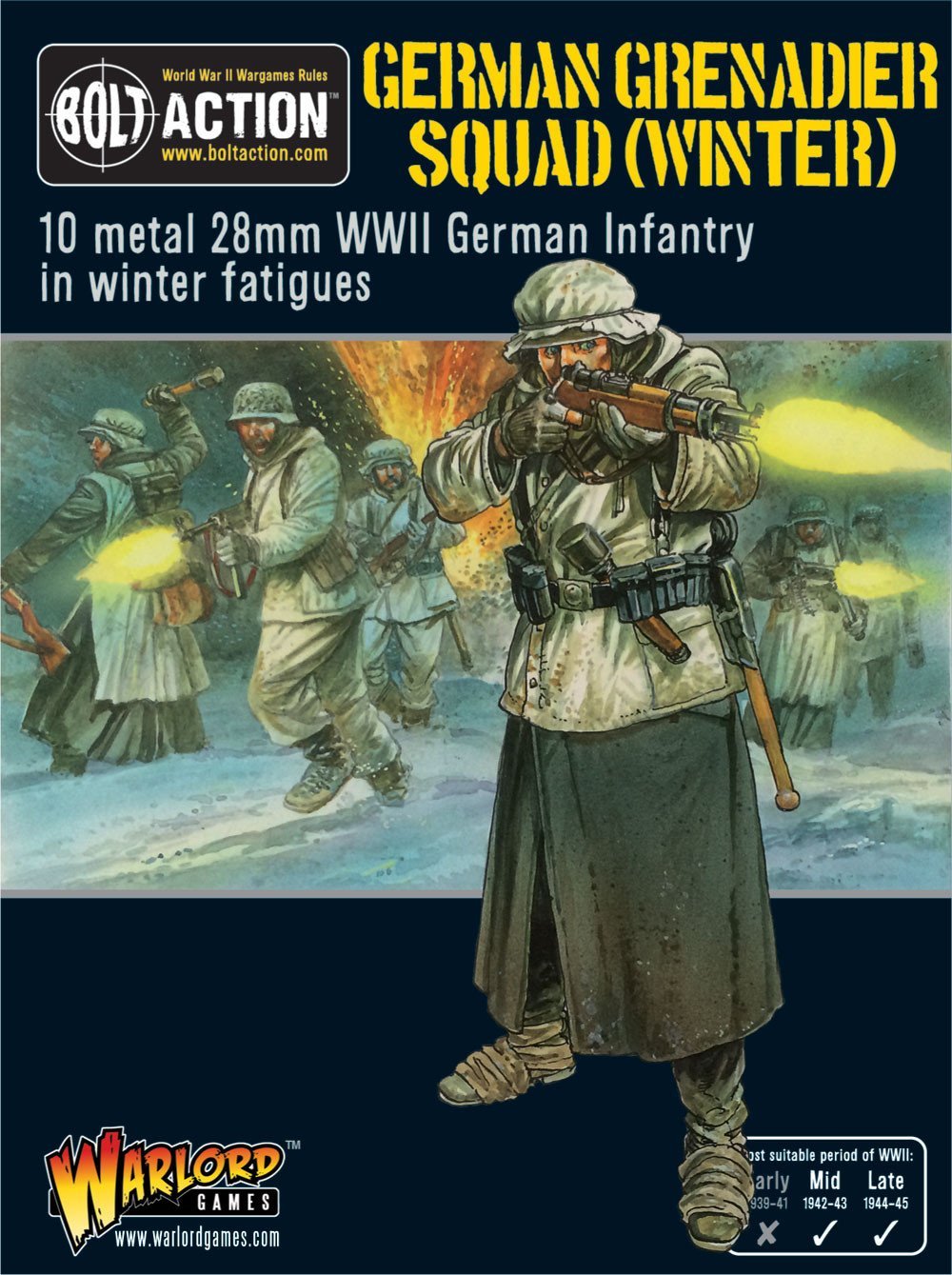 German Grenadiers plastic box set