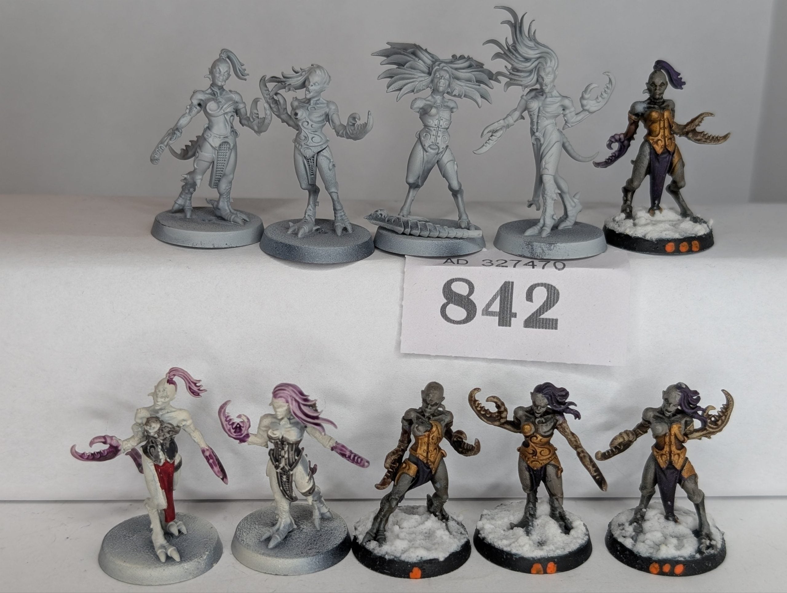 Daemonettes of Slaanesh (missing 1 arm)