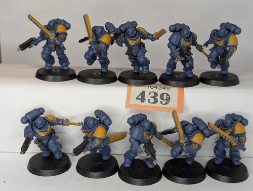 10 Space Wolf Assault Marines