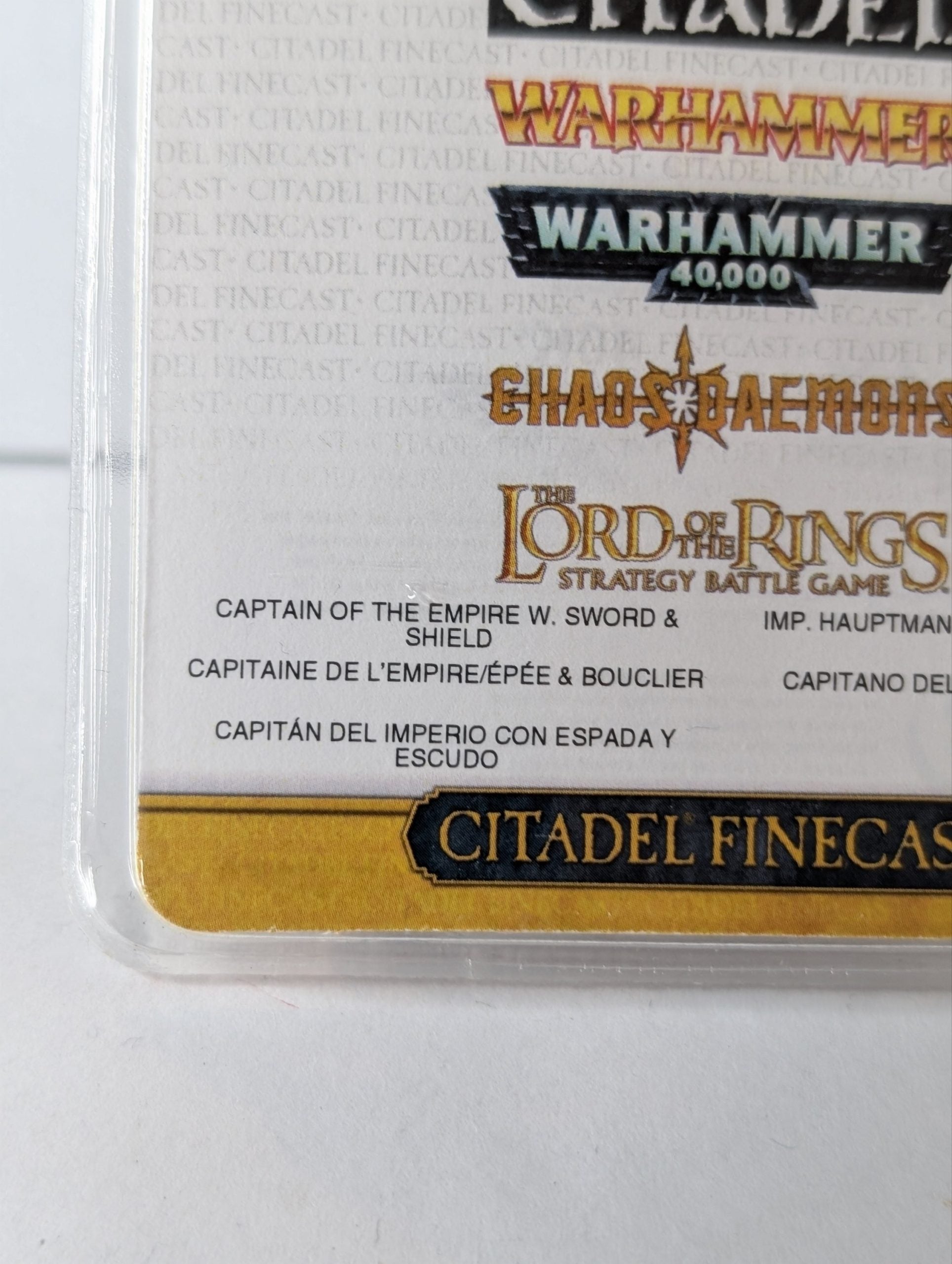 Captain of the Empire, with Sword and Shield