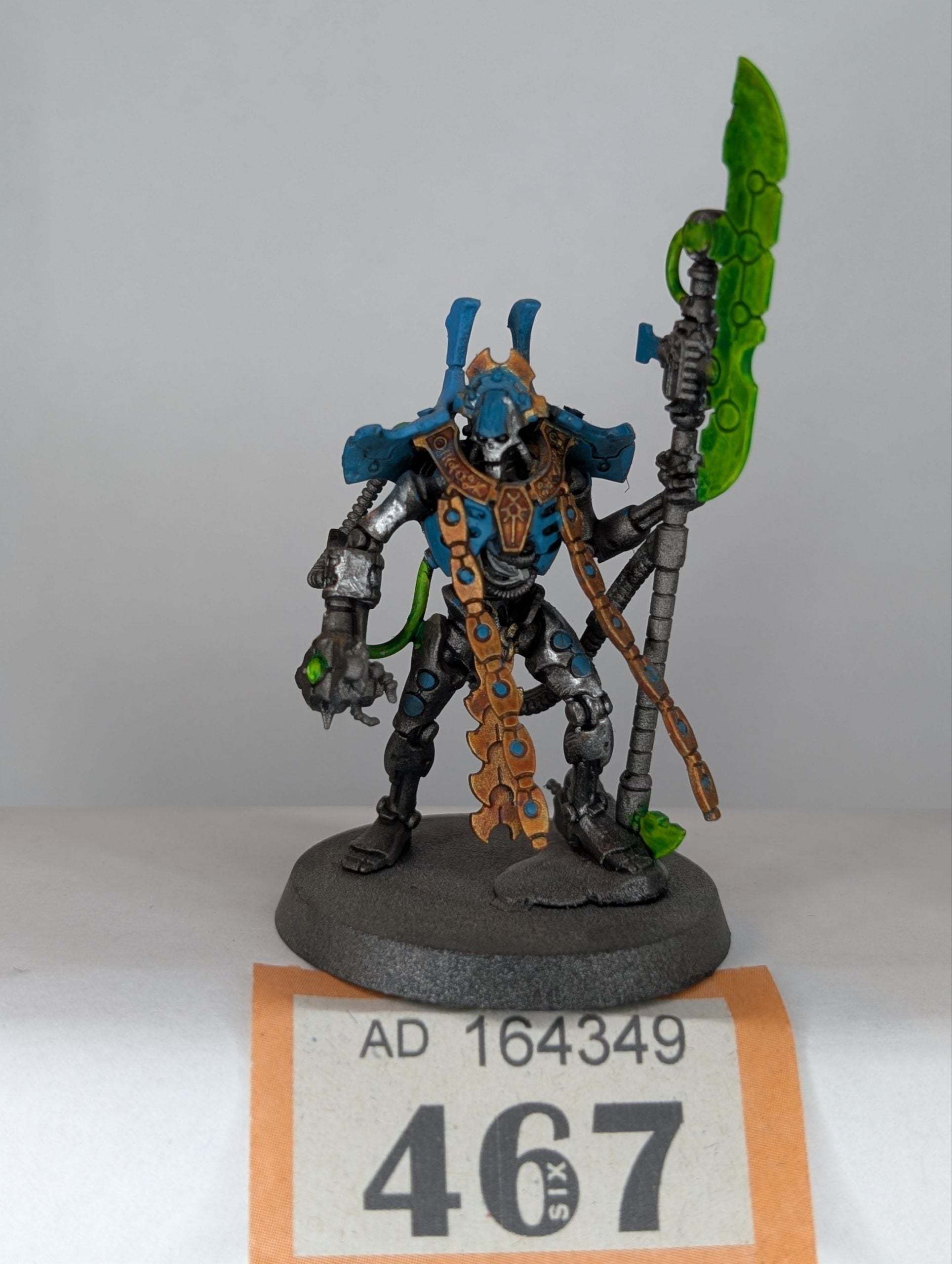 Necron Overlord with Tachyon Arrow