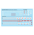 Death Company Transfer Sheet containing 293x transfers