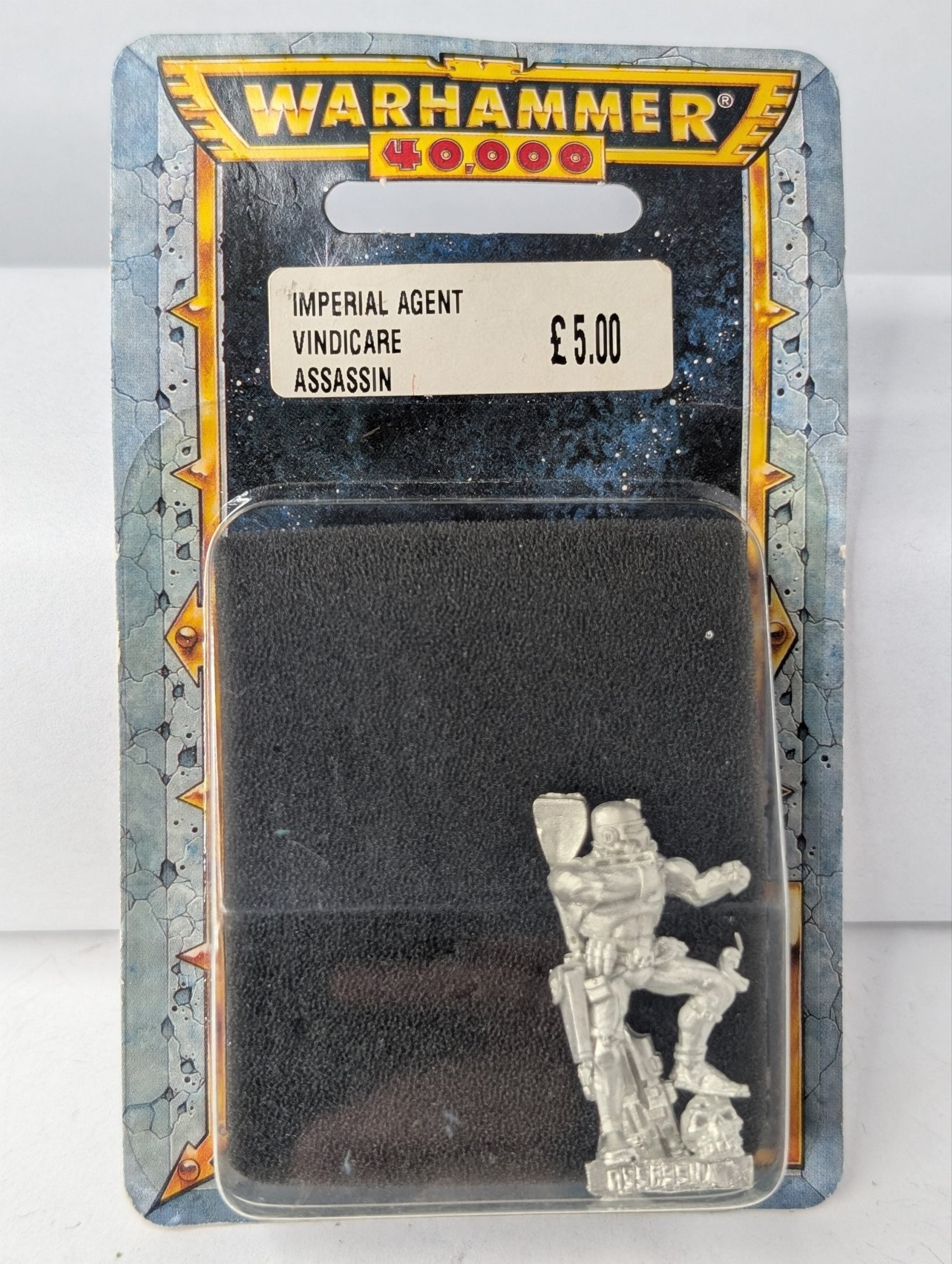Vindicare Assassin, Metal, Sealed packaging.