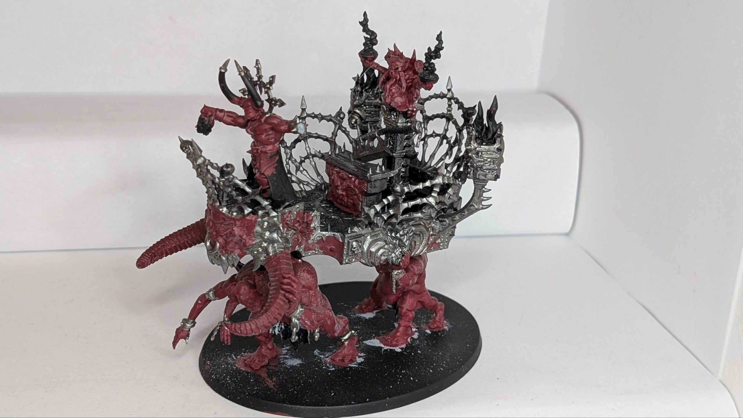 Chaos Warshrine Warriors of Chaos (missing hand)