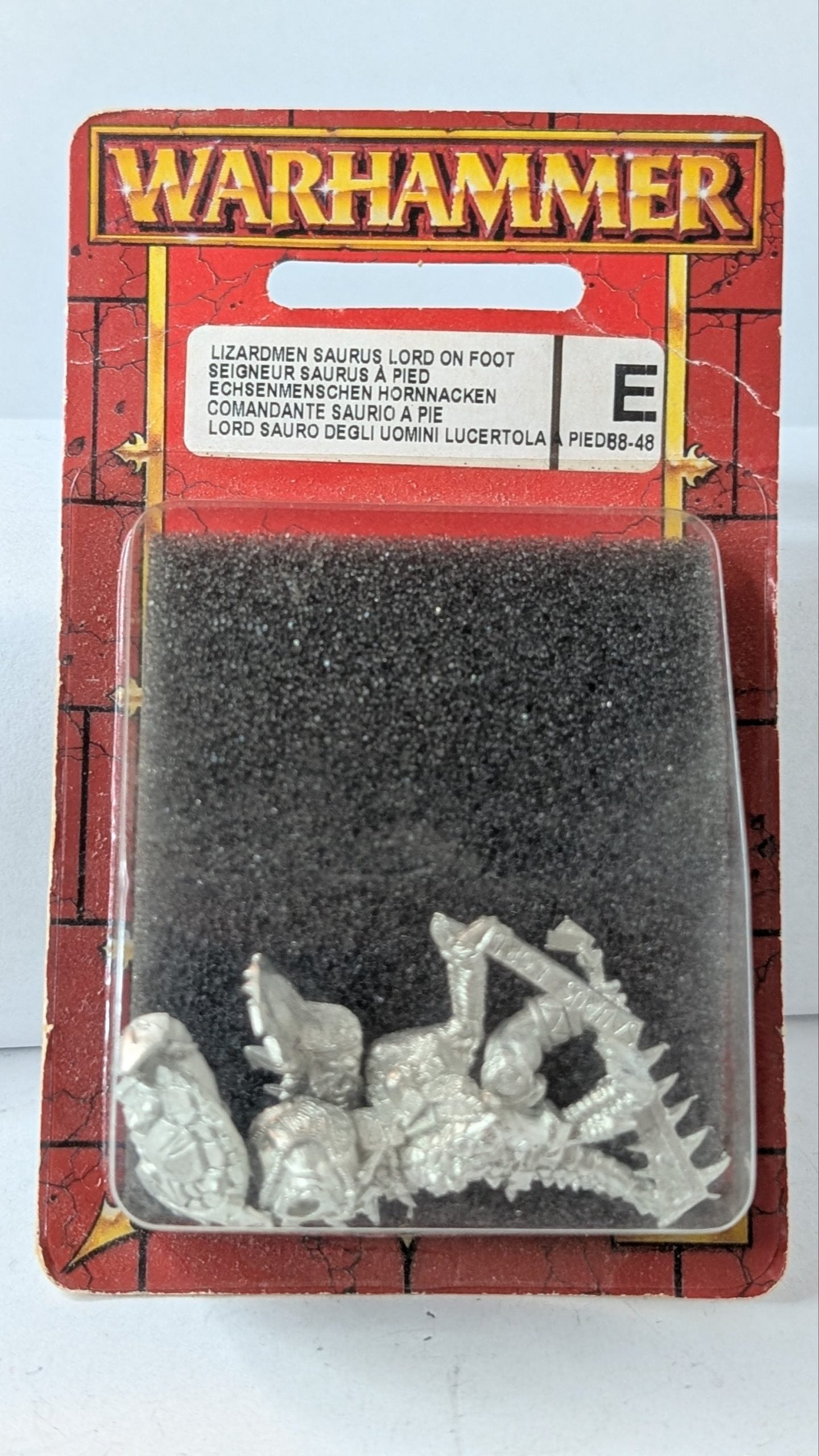 Saurus Lord on Foot (sealed Blister)