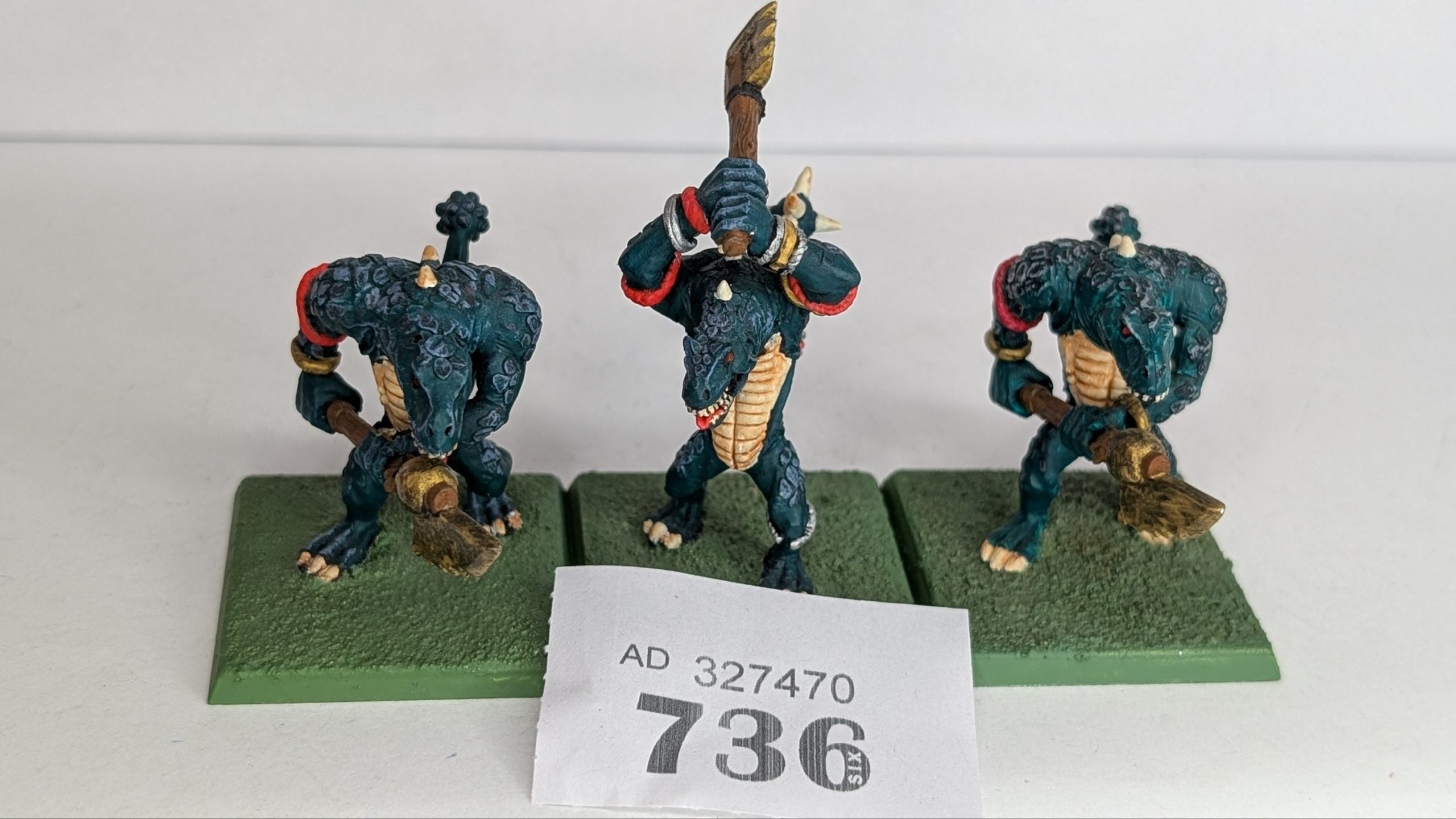 Kroxigor Unit of 3 (Metal, oop)