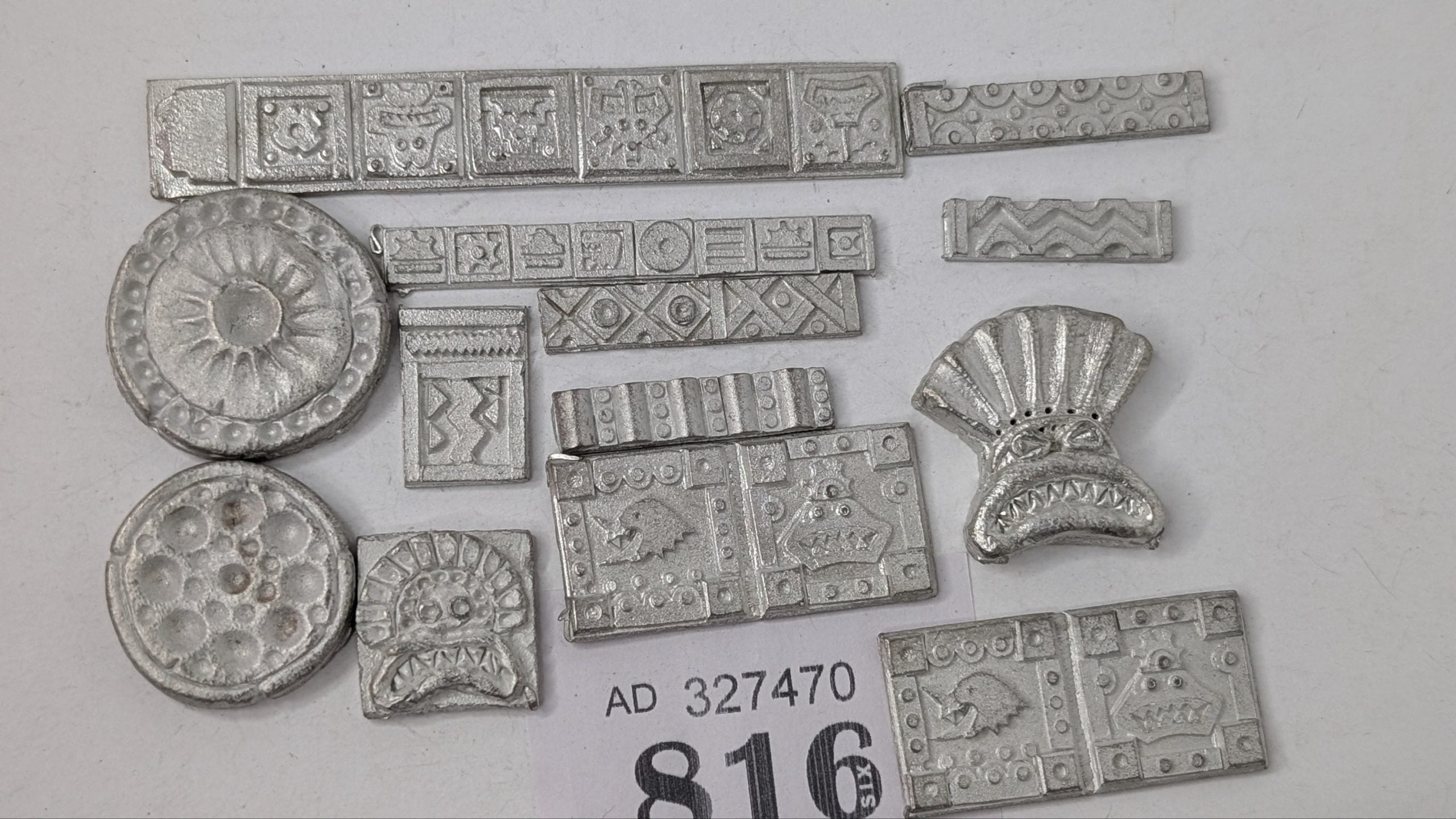Lizardmen Metal Decorative Parts (OOP)