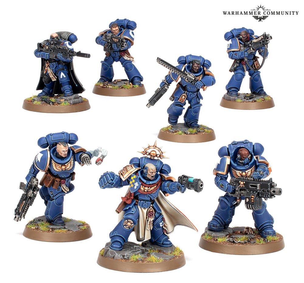 Angels of Death Kill Team operatives (on Sprue)