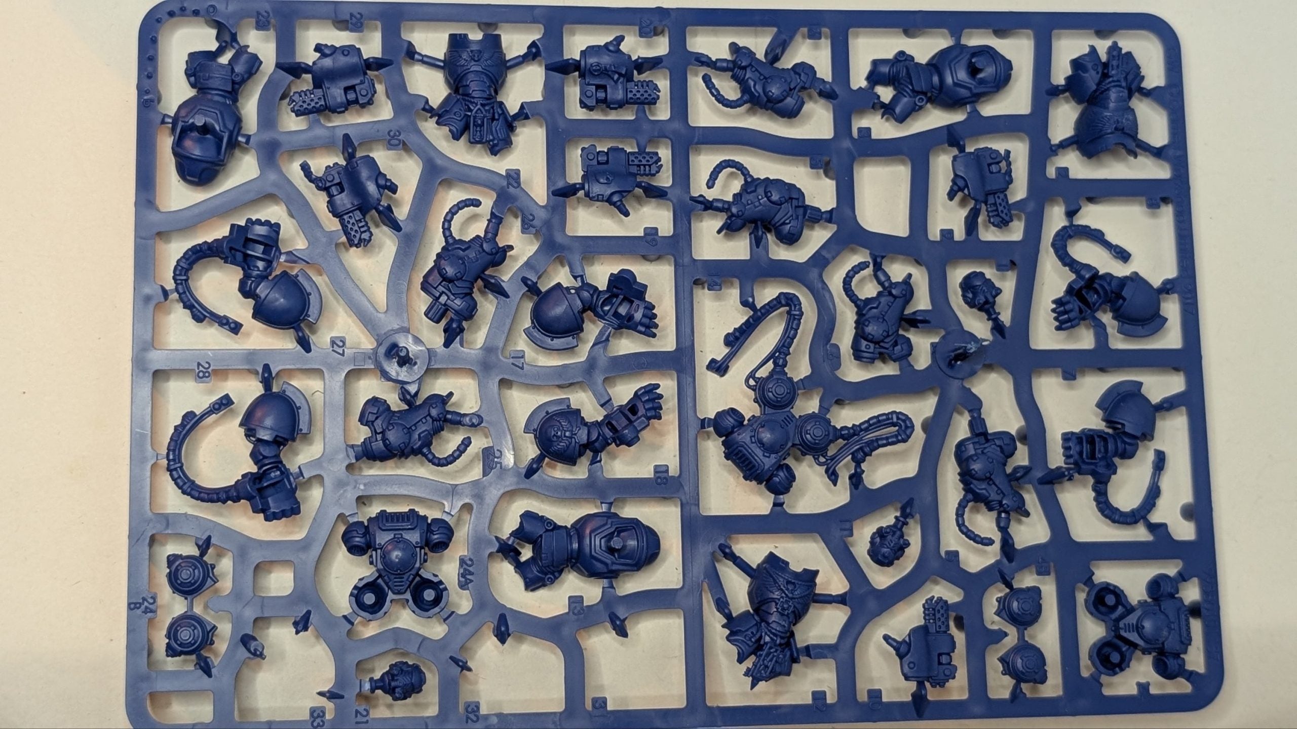 Primaris Aggressors (missing basing parts)