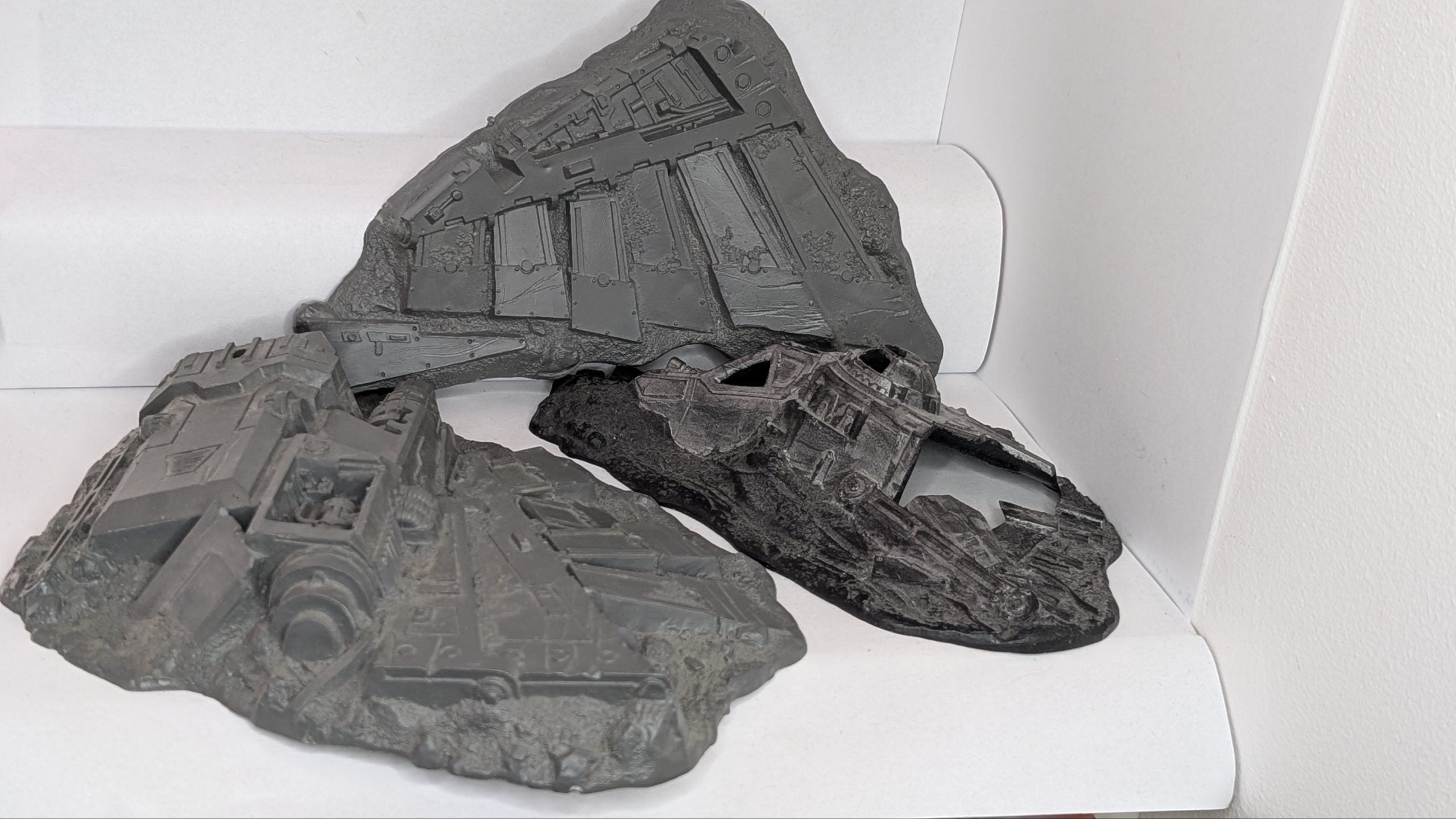 Crashed Aquila (3 Terrain Parts)
