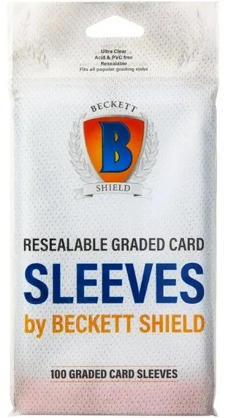 Beckett Shield - Resealable Graded Card Sleeves 100 Pack