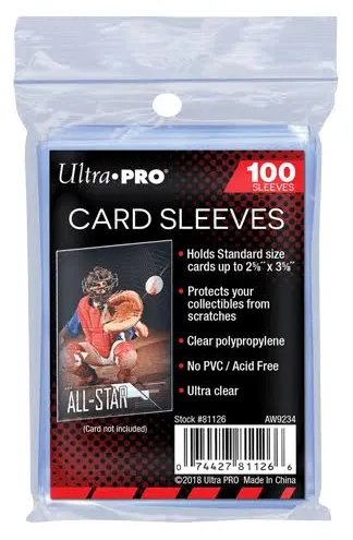 Ultra Pro - Standard Soft Sleeves 100pk