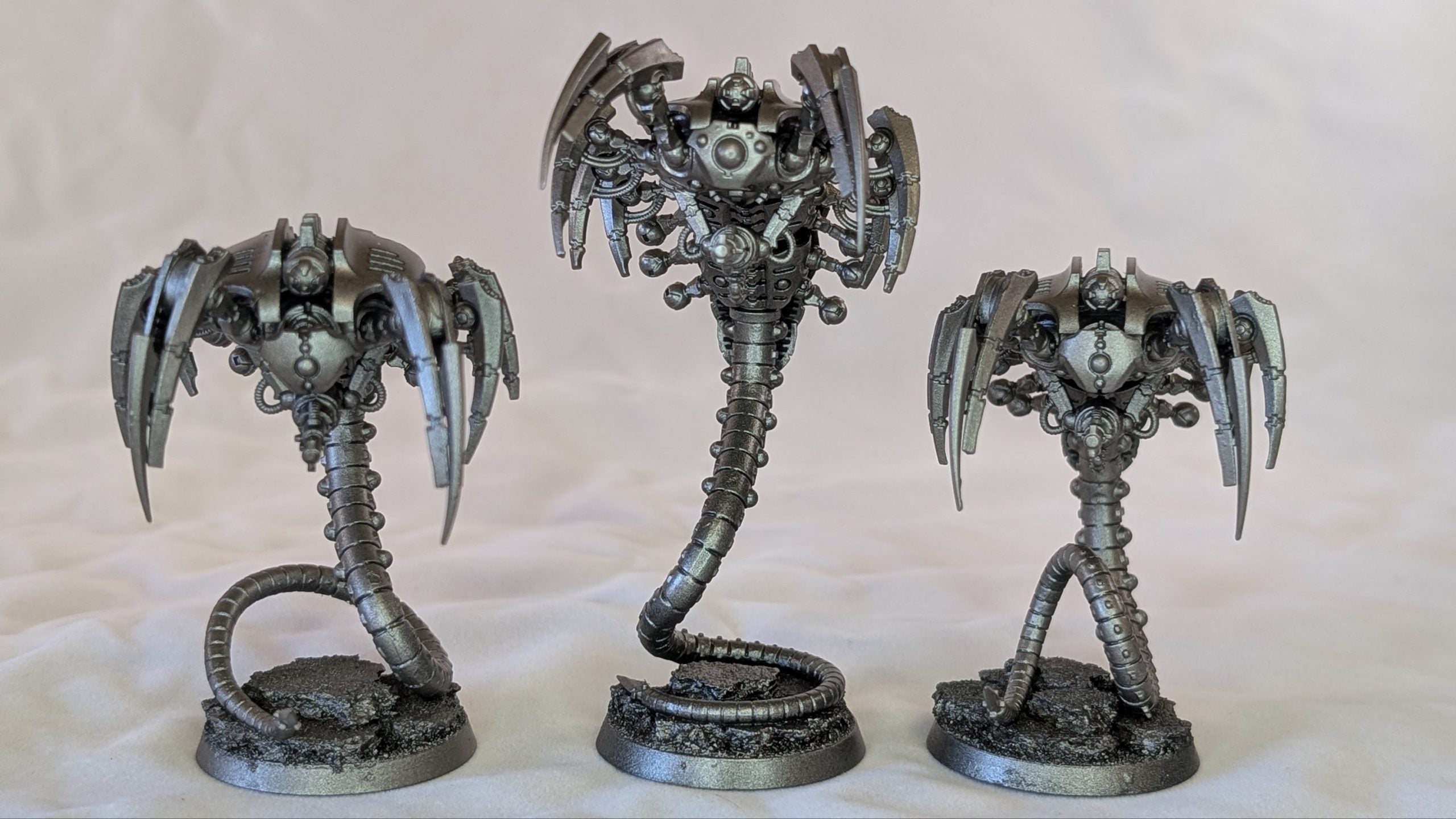 3x Canoptek Wraith