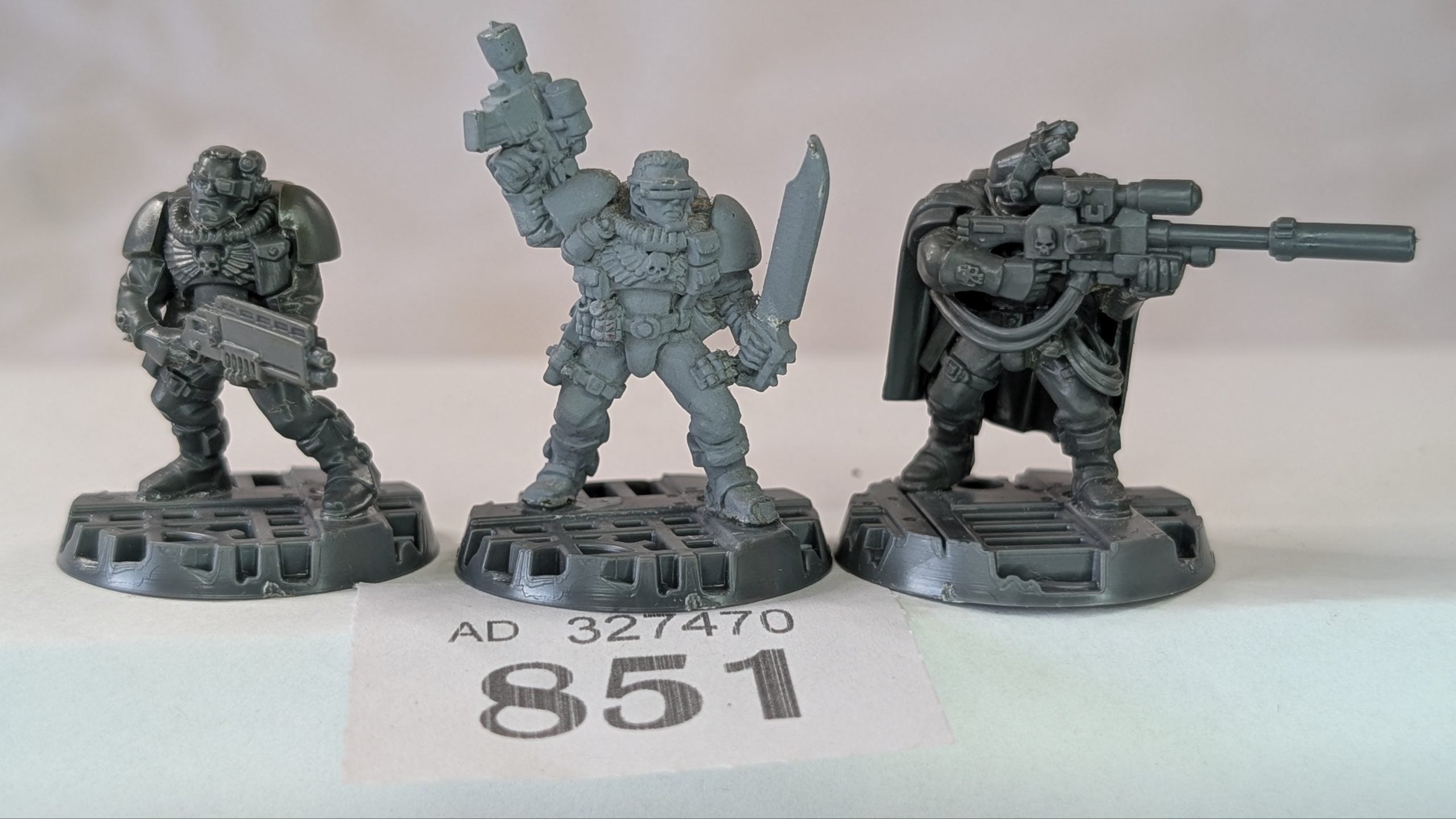 Space Marine Scout Models (3)
