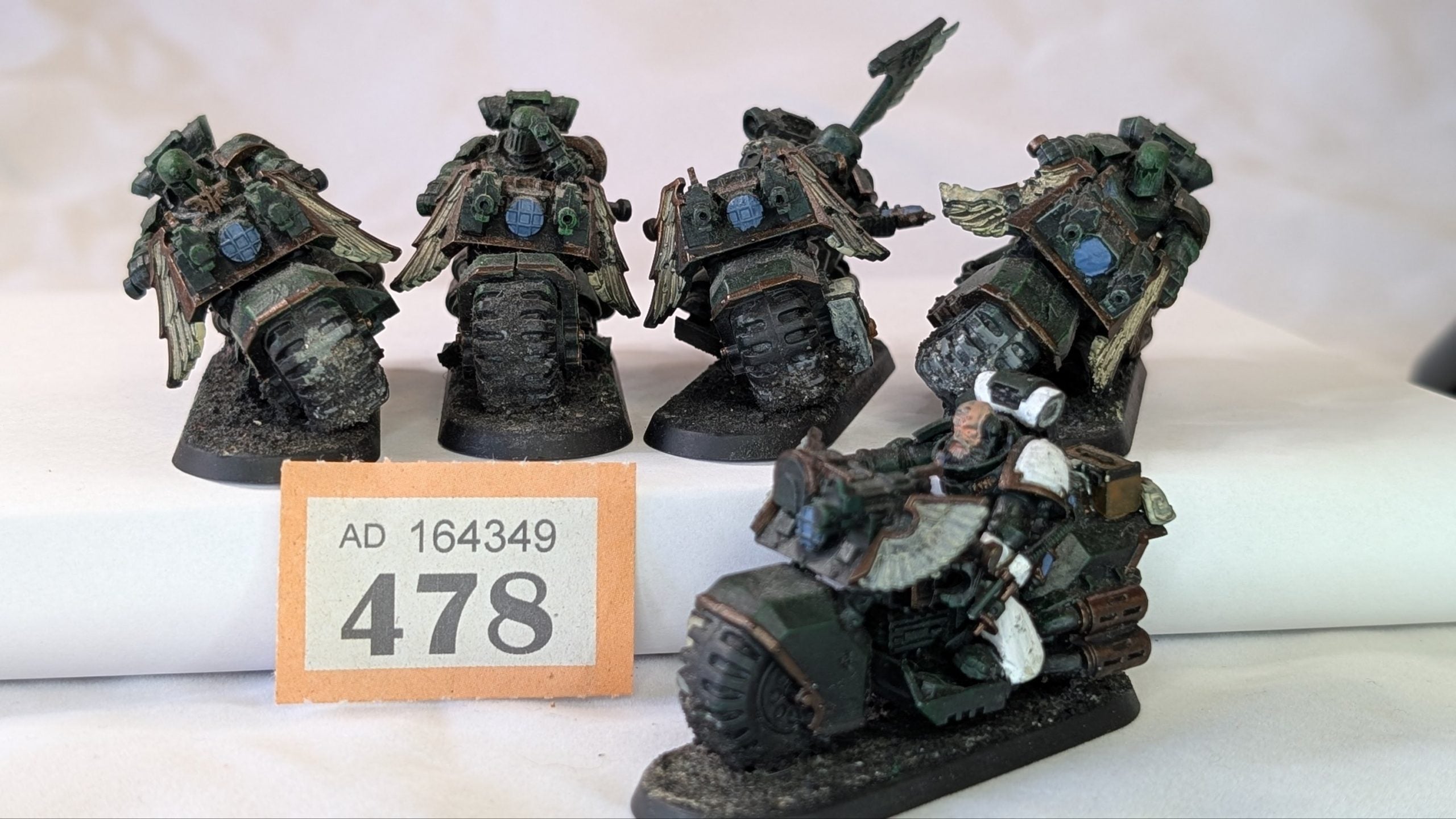 5 Ravenwing Bikes (1 Apothecary)