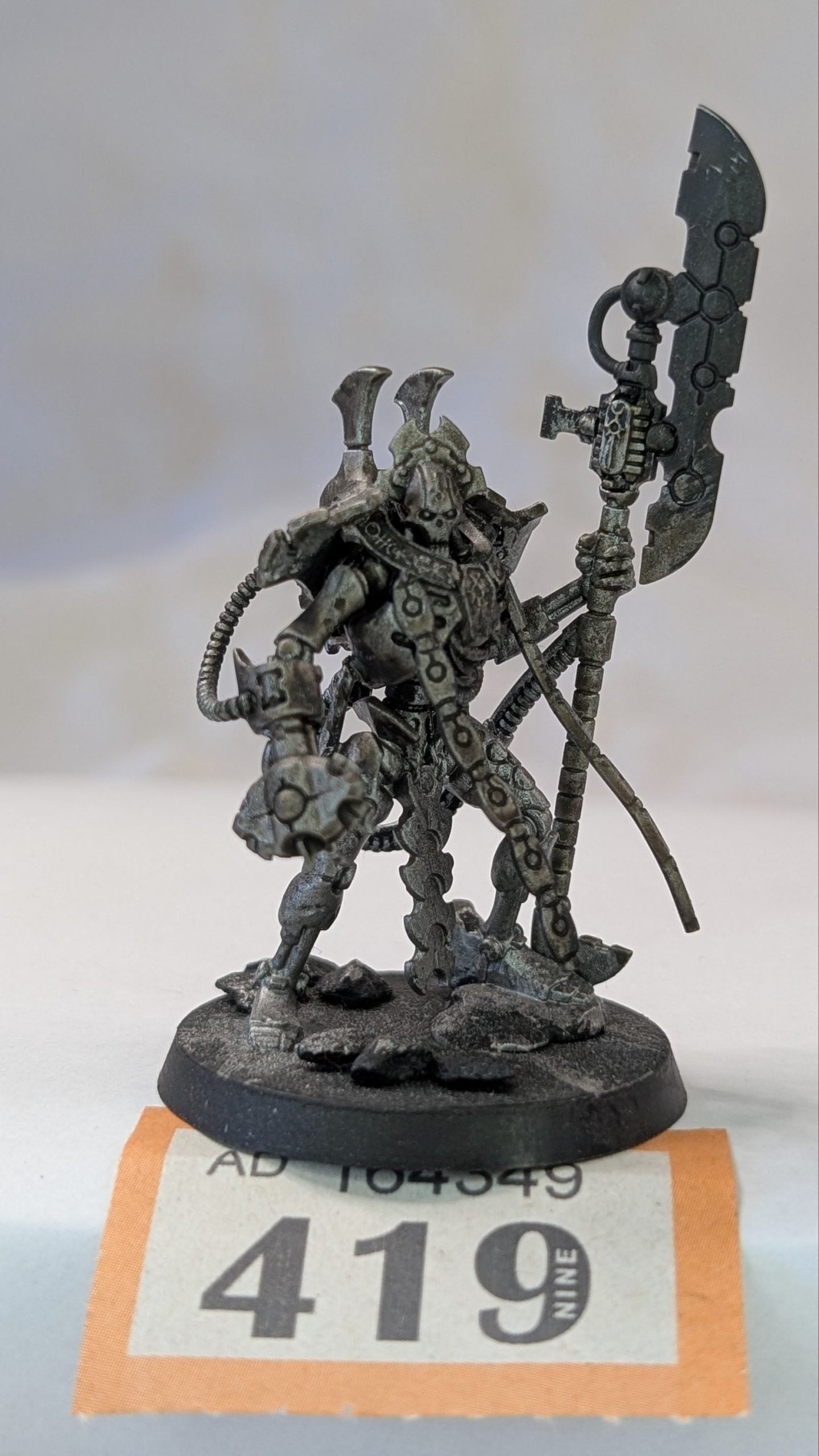 Necron Overlord with Tachyon Arrow