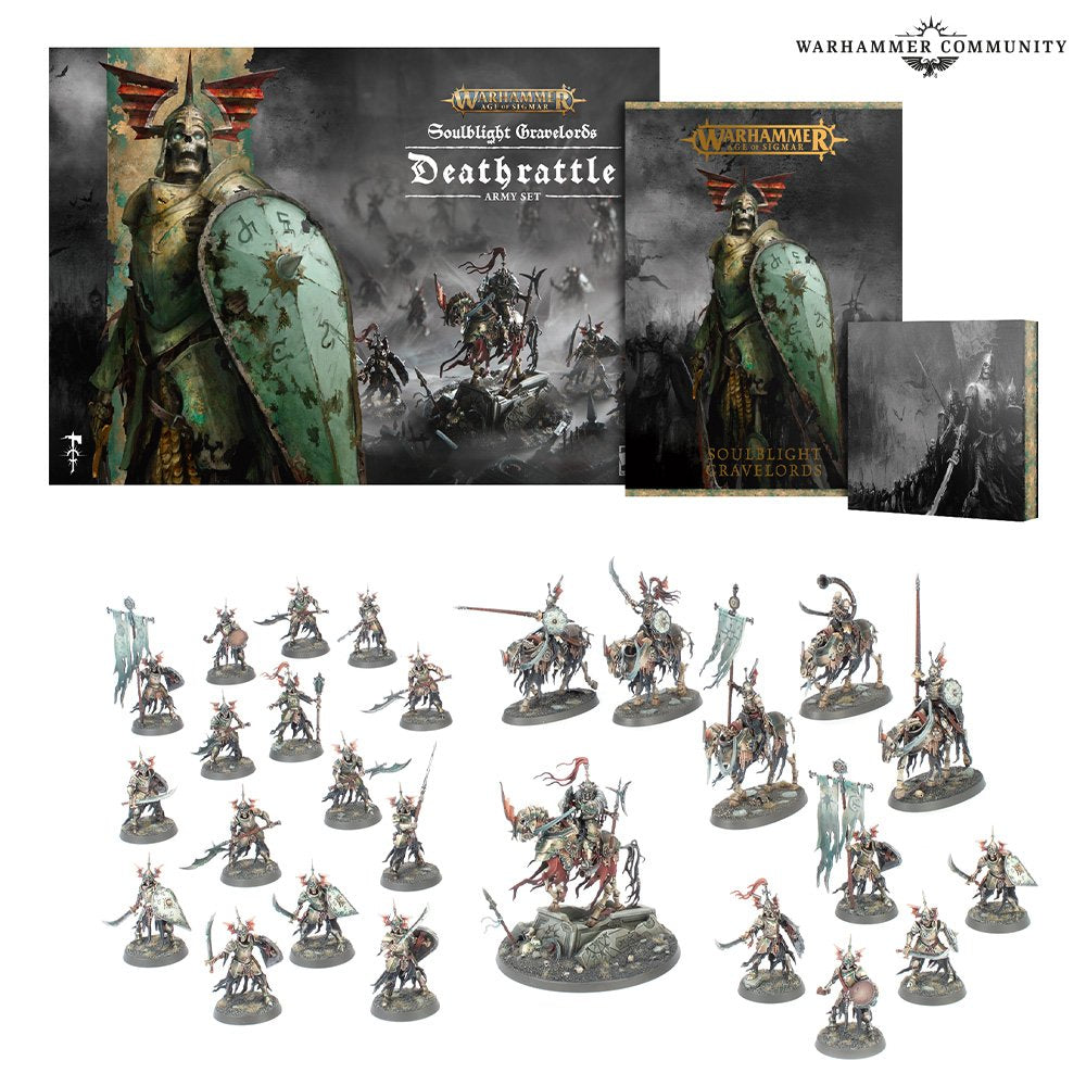Soulblight Gravelords: Deathrattle Army Set (International, please read description)