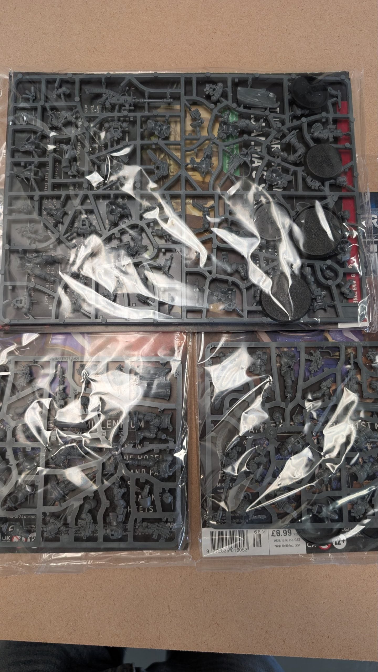 Imperium issues 63, 65, 66 (old Vanguard box Space Marine)
