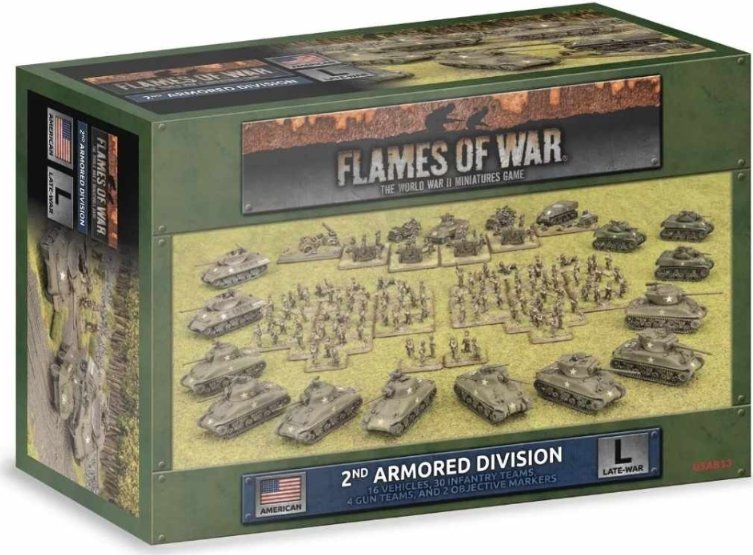 2nd Armoured Division Flames of War