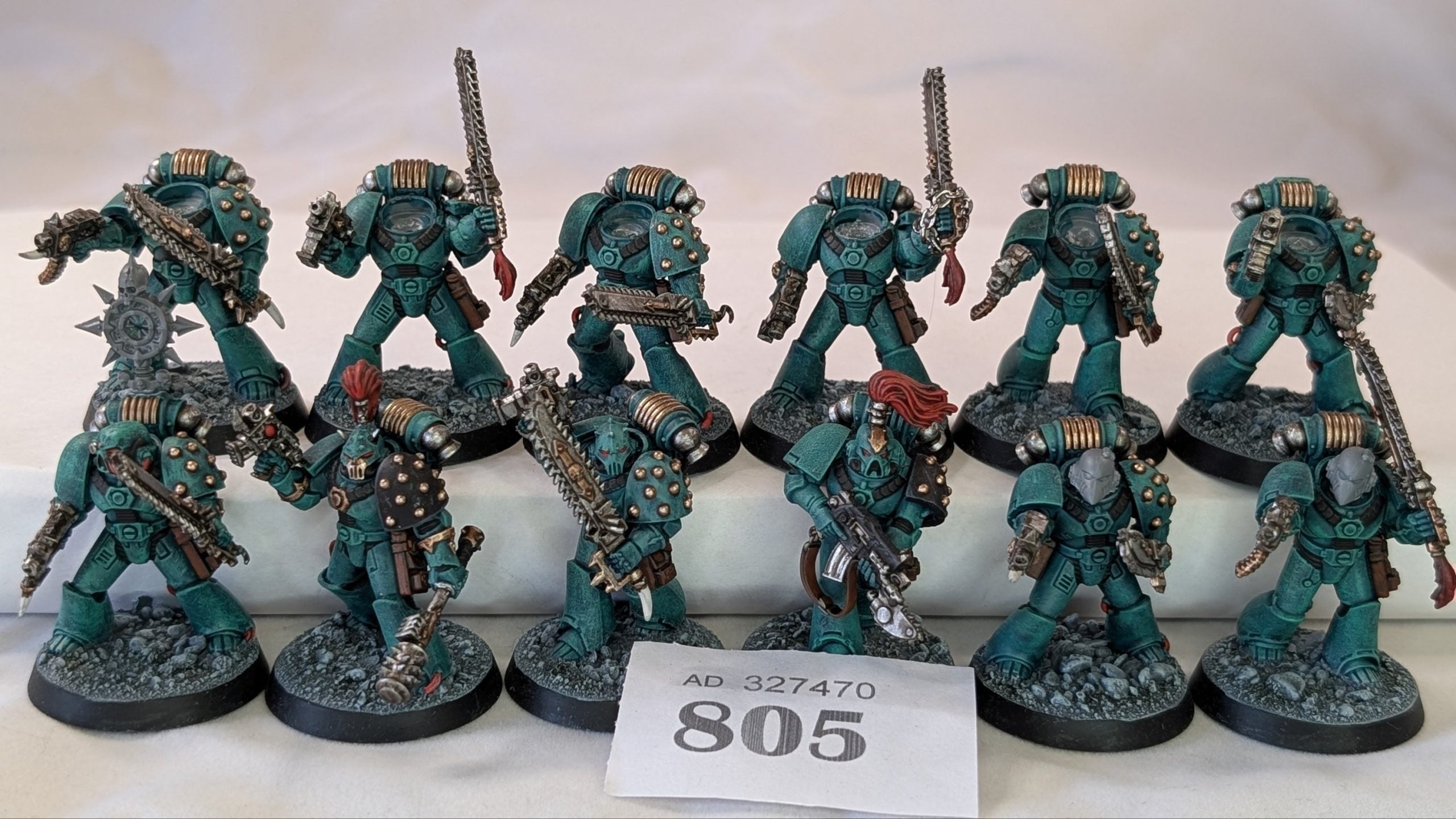 MKVI Sons of Horus Squad (Missing heads)