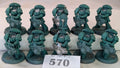 10 Man MK VI Heavy Bolter Squad (No heads)