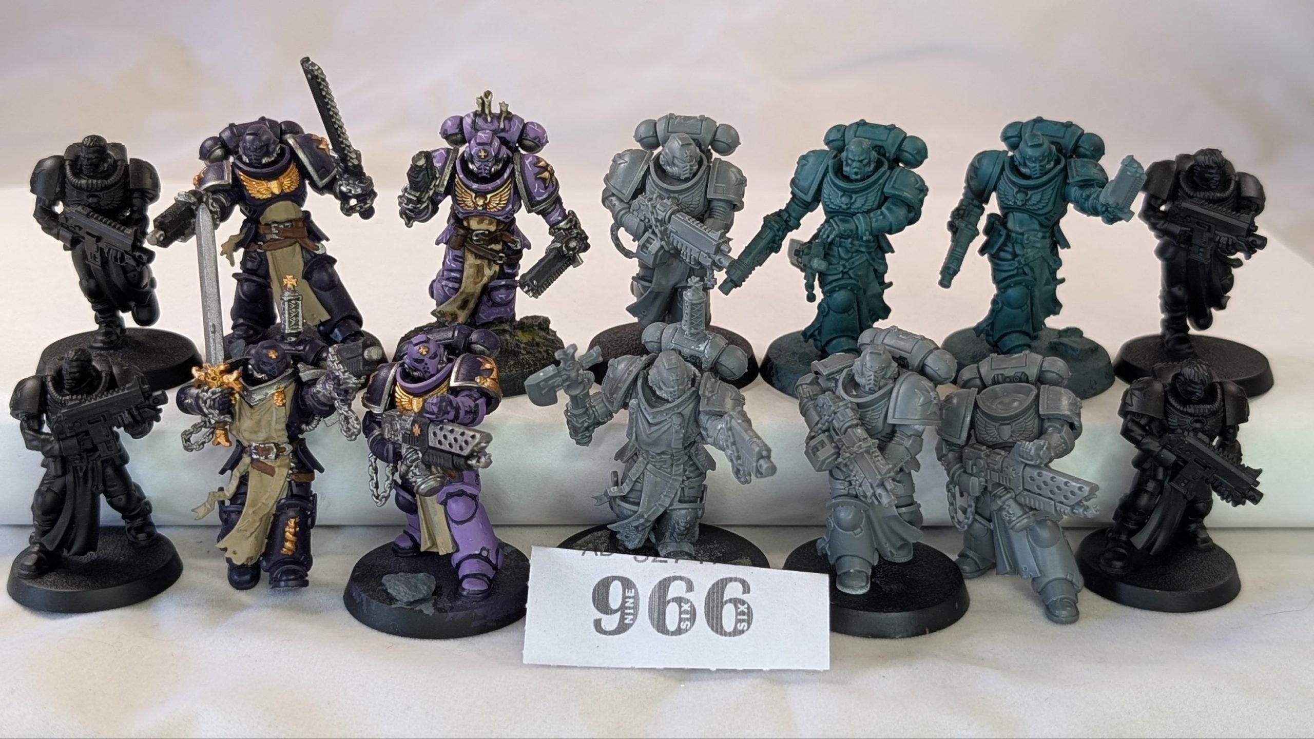 Black Templars Primaris Crusader Squad Mix