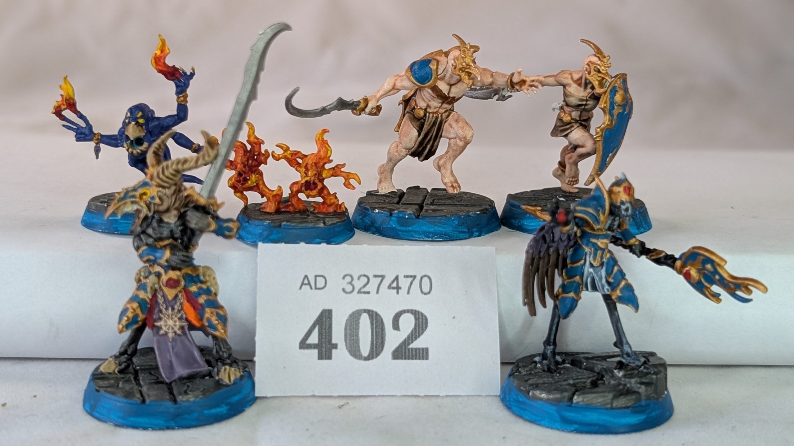 Warhammer Underworlds, Nightvault: The Eyes of The Nine (Built models, no cards)