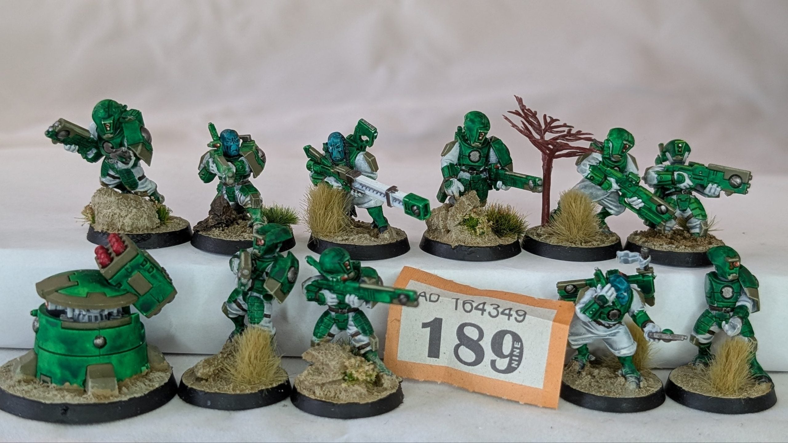 T’au Fire Warriors Strike Team - Table Top Standard (1 missing arm)