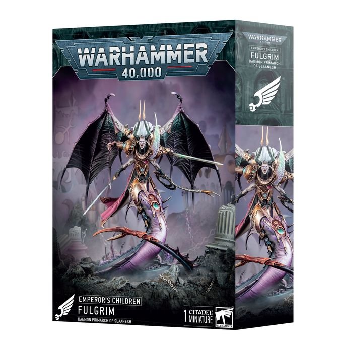 Fulgrim Daemon Primarch of Slaanesh (New On Sprue)
