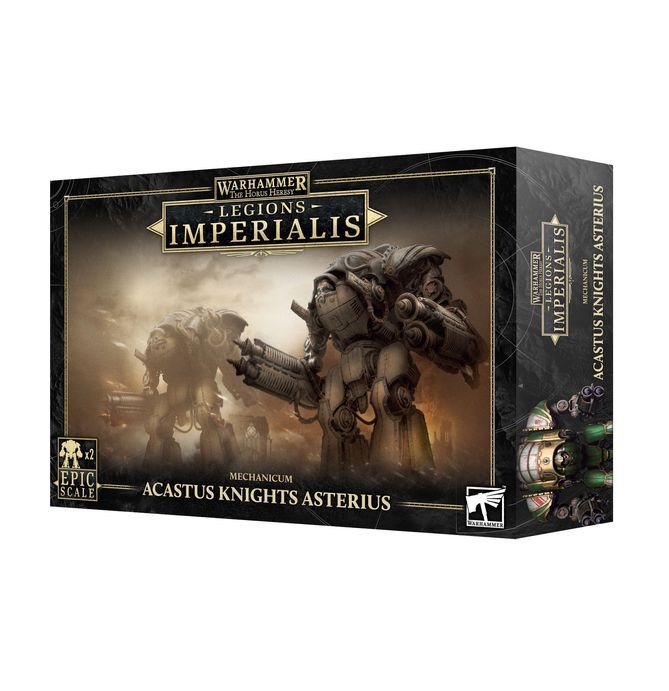 L/I: Mechanicum Acastus Knights Asterius (Pre-order 3rd May)