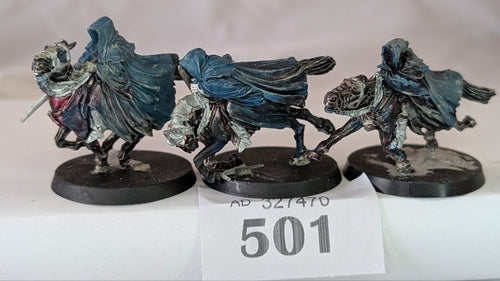 3 x Ringwraiths Mounted Nazgul, Black Riders