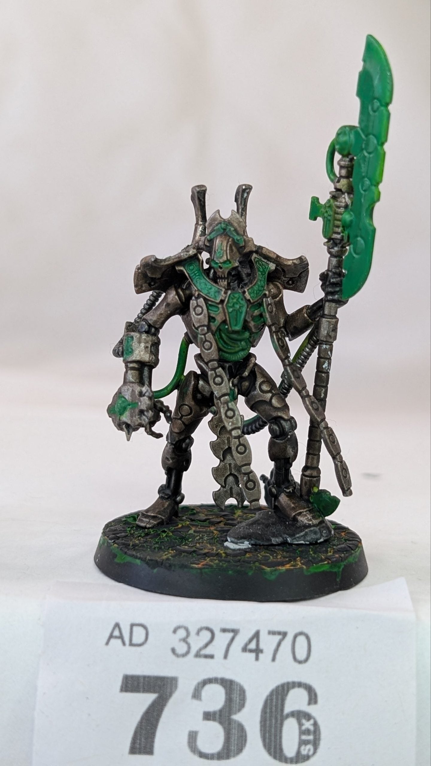 Necron Overlord with Tachyon Arrow