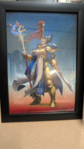 Stormcast Eternal A4 Art Print in Black Frame
