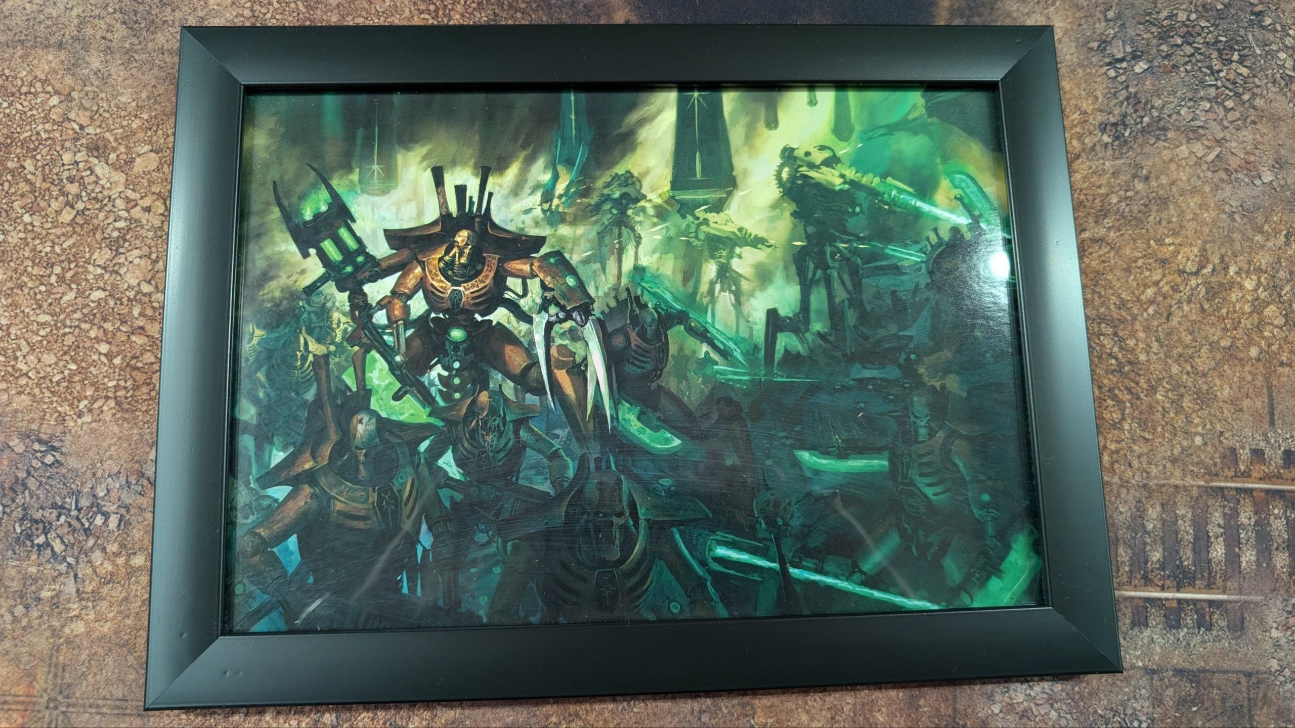 Necron Army A4 Artwork Picture