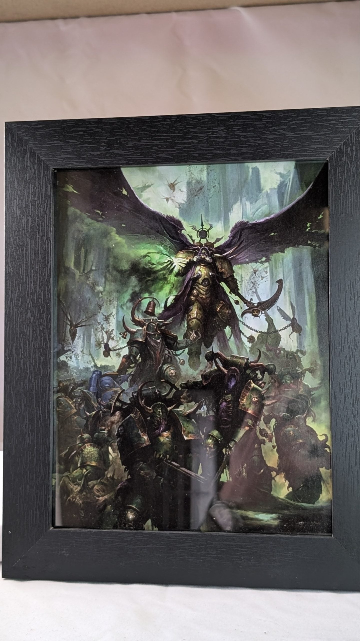 Mortarion Deathguard Art Print 9 inch x 7 inch