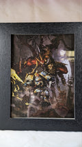 Roboute Guilliman versus Angron Art Print 9 inch x 7 inch