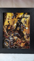 Space Marine Art Print 9 inch x 7 inch